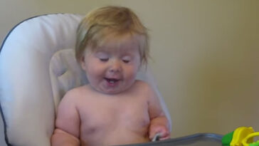 Bebê faz sucesso na internet ao ser filmado experimentando framboesa pela primeira vez